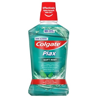 COLGATE Plax Soft Mint ústna voda 500ml