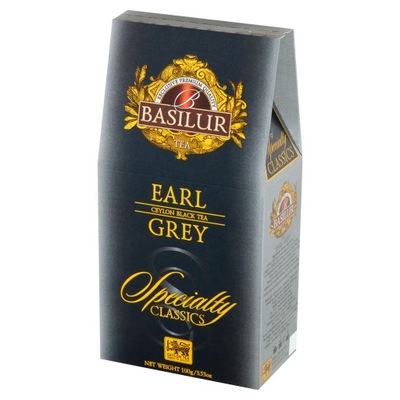 Basilur Earl Grey Specialty 100g herbata czarna liściasta bergamotka