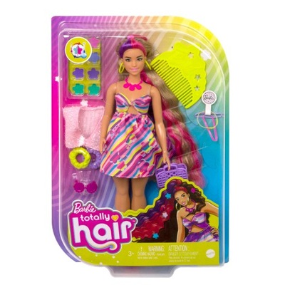 Barbie Totally hair Odlotowe fryzury Kwiatki HCM89