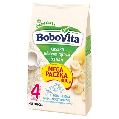 Kaszka mleczna BOBOVITA banan 400 g