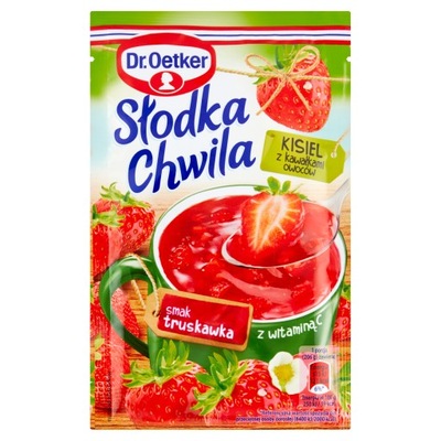 Dr.OetkerSłodkaChwilaKisiel kawałki owoc tr 31,5 g