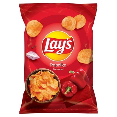 Lay's Chipsy ziemniaczane o smaku papryki 130 g