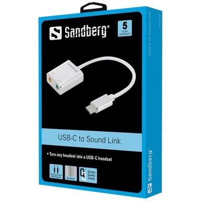 136-26 SANDBERG 136-26 Sandberg Adapter USB-C -