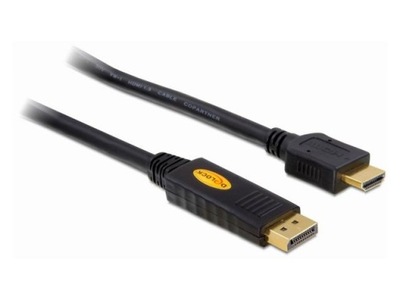 Kabel DISPLAYPORT M->HDMI M 3M GOLD