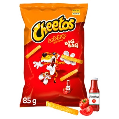 Chrupki kukurydziane Cheetos Ketchup 85g