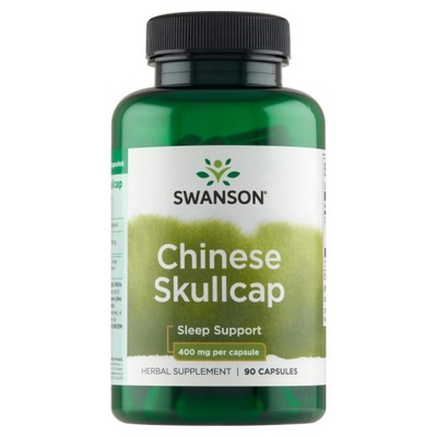 Swanson Chinese skullcap Tarczyca bajkalska 90 kaps.