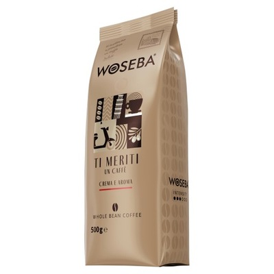 Woseba kawa ziarnista Arabica Ti Meriti Un Caffe Crema Aroma 500 g