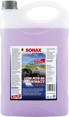 Płyn letni do spryskiwaczy Sonax Xtreme 4L