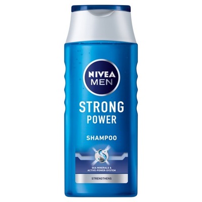 NIVEA Szampon dla mężczyzn Strong Power 400ml