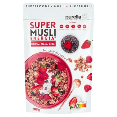 PURELLA SUPERMUSLI ENERGIA - 200G MORWA