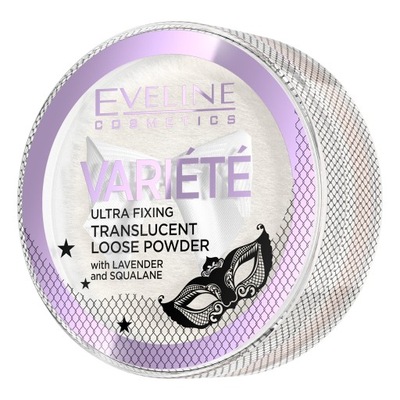 Eveline Cosmetics Variete transparentny puder sypki z lawendą i skwalanem