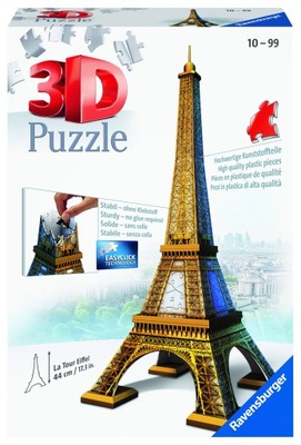 Puzzle 216 el. 3D Wieża Eiffla Ravensburger 125562