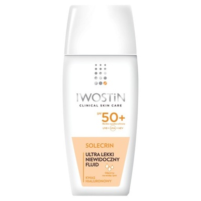 Iwostin Solecrin SPF50 Ultra lekki fluid 40 ml