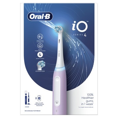 Oral-B iO 4 Lavender Elektrická zubná kefka