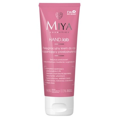 Miya Hand.lab Pielęgnacyjny krem do rąk rozjaśniający przebarwienia 60 ml