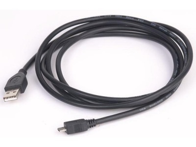 Kabel GEMBIRD CCP-MUSB2-AMBM-6 (USB M - Micro USB M; 1,8m; kolor czarny)