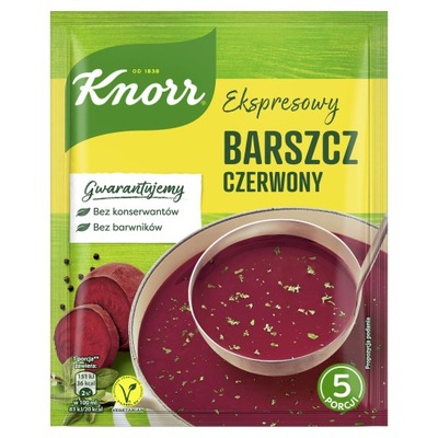 Knorr Ekspresowy barszcz czerwony 53 g