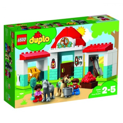 LEGO Duplo 10868 Klocki LEGO DUPLO Stajnia z kucykami 10868