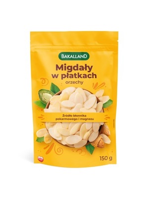 Migdały Bakalland płatki migdałowe 150g