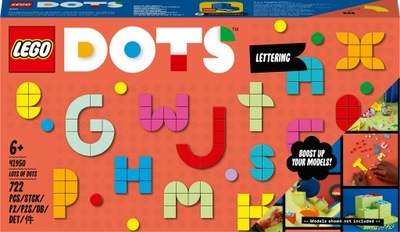 KLOCKI LEGO DOTS 41950 ROZMAITOŚCI LITERKI