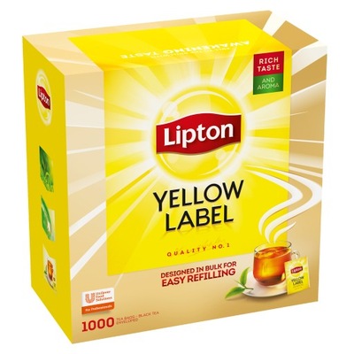 Lipton Yellow Label 1000 kopert x 18g