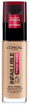 LOREAL Paris INFAILLIBLE PODKŁAD ROZŚWIETLAJĄCY SPF25 BEIGE NATUREL 125 32H