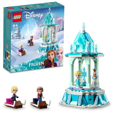 Klocki LEGO Disney Magiczna Karuzela Anny i Elzy (43218)