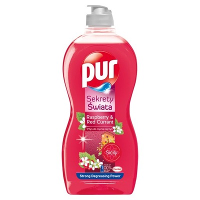 Pur, płyn do naczyń Raspberry & Red Currant 450 ml