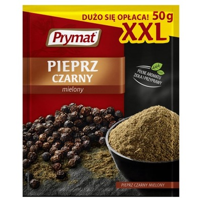 Pieprz czarny mielony Prymat 50 g