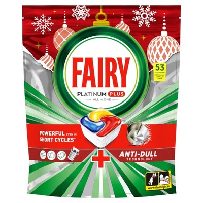 Fairy Platinum Plus All in One 53 sztuki