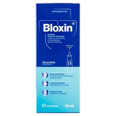 Żel do nosa w sprayu USP Zdrowie Bloxin 20 ml