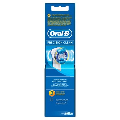 Końcówki do szczoteczki elektrycznej Oral-B Precision Clean 2 szt.