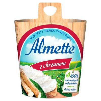 SEREK TWAROGOWY Z CHRZANEM ALMETTE 150 G