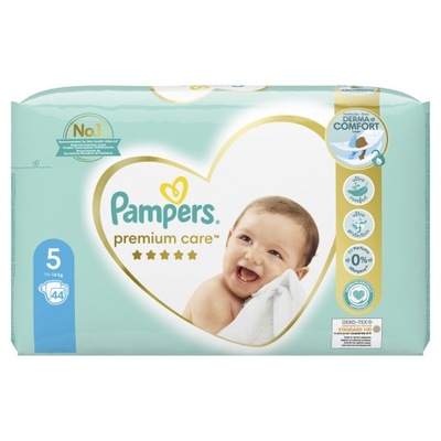 PAMPERS Premium pieluchy 5, (11-16kg) 44 szt