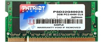Pamięć RAM DDR2 Patriot Memory PSD22G8002S 2 GB