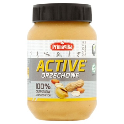 Pasta orzechowa 100% Active 470 g