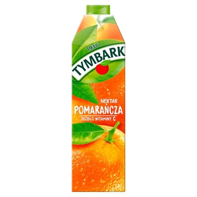 TYMBARK Nektar Pomarańczowy 1l