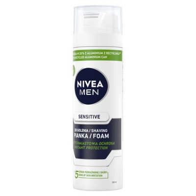 Nivea Men pianka do golenia 200ml łagodząca