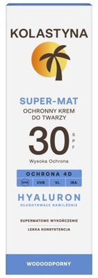 Kolastyna SUPER-MAT ochronny krem do twarzy SPF30 50ml