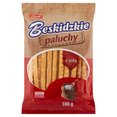 BESKIDZKIE Paluchy z solą 100g