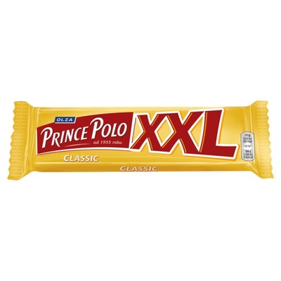 Prince Polo Classic XXL - wafelek z kremem kakaowym oblany czekoladą 50 g