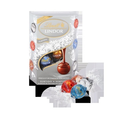 Lindt Lindor Silver Cornet Assorted 200g Lindt Lindor Limited Edition 30.06
