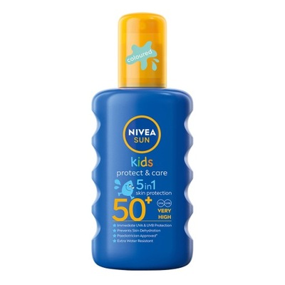 Nivea Sun Kids Protect & Play nawilżający spray ochronny na słońce dla