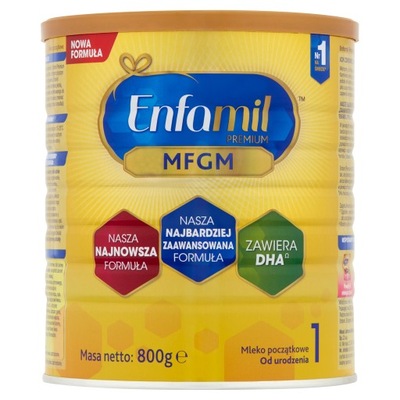Mleko modyfikowane Enfamil Premium 1 MFGM 800 g