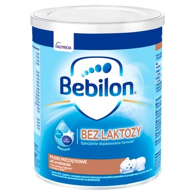 BEBILON BEZ LAKTOZY 400G NUTRICIA