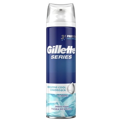 Pianka do golenia Gillette sensitive cool