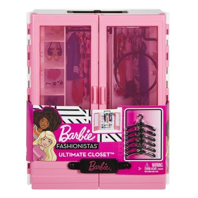 Mattel Barbie szafa na ubrania GBK11