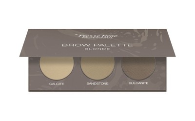 Pierre Rene Brow Palette 01 Blonde paletka cieni do brwi 3x1.3g