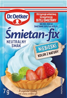 Śmietan-Fix Niebieski Dr.Oetker 7 g