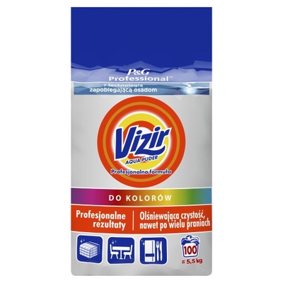 VIZIR Professional Color 5,5kg proszek do kolorów 100 prań